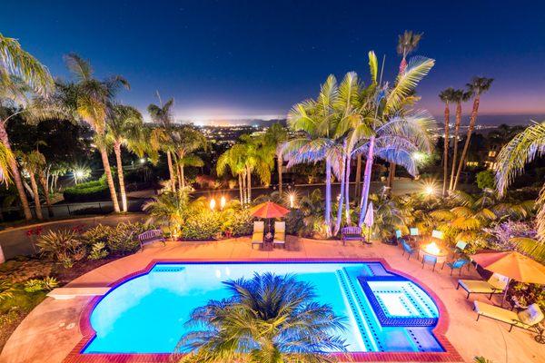 Stunning views from this La Costa Estate!