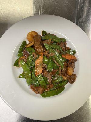 Beef with Snow Peas