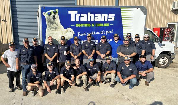 Our techs at Trahan's Heating & Cooling are highly skilled & professionally trained!