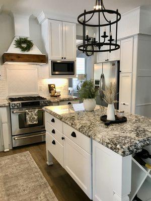 Kitchen resurfacing after