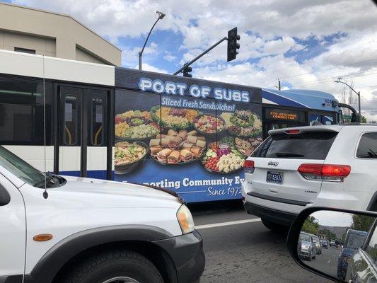 Wednesday, May 29, 2019: RTC Regional Connector bus in Carson City.