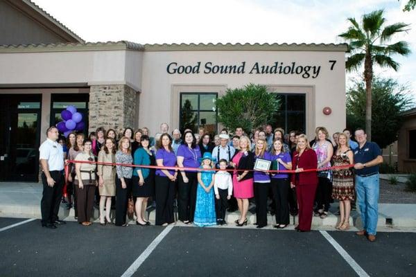 good-sound-audiology-ribbon-cutting-sun-lakes-az