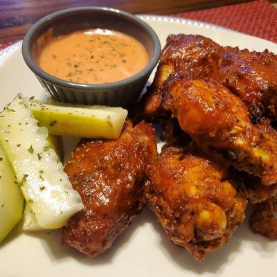 Spicy Old Bay Wings