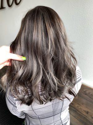 Highlights with color all over