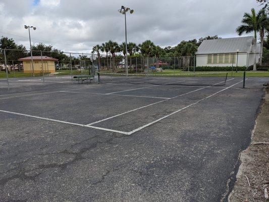 Tennis at Roberto Clemente Park, Fort Myers