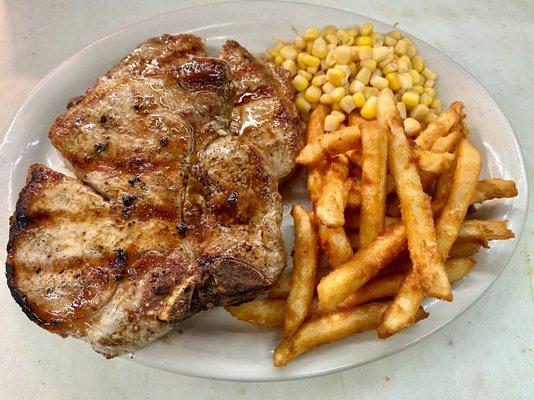 Pork-chops ( you choose your sides)