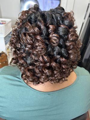 Perm rod curls