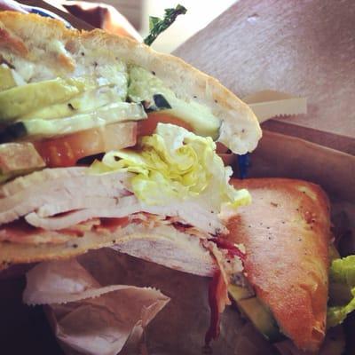 Delicious TBA! (turkey, bacon, & avocado)