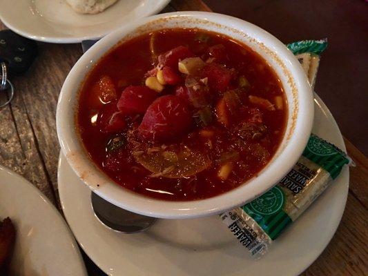 Famous maryland crab soup