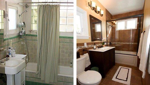 Bath remodel - Before & After