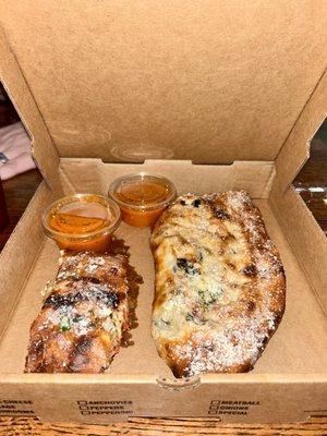 Build your own Calzone & All Meat Calzone