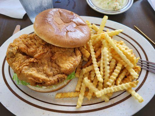 Pork Tenderloin Sandwich. Delicious!