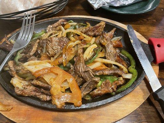 Beef Fajitas