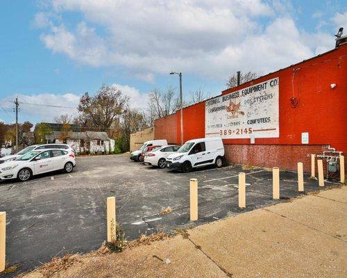 24-Car Private Parking Lot.  Located at Signalized intersection-West Florissant and Hamilton Ave