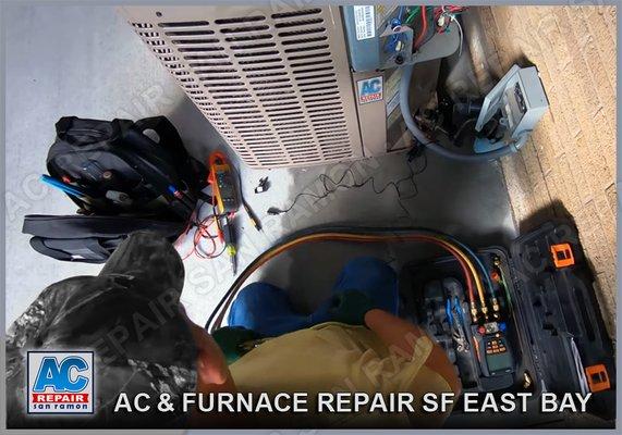 AC and furnace repair service in San Ramon, Contra Costa County