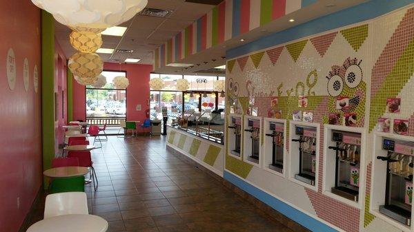 Over 14 flavors and over 60 toppings to choose from at sweetFrog Hastings!  Come visit us today.