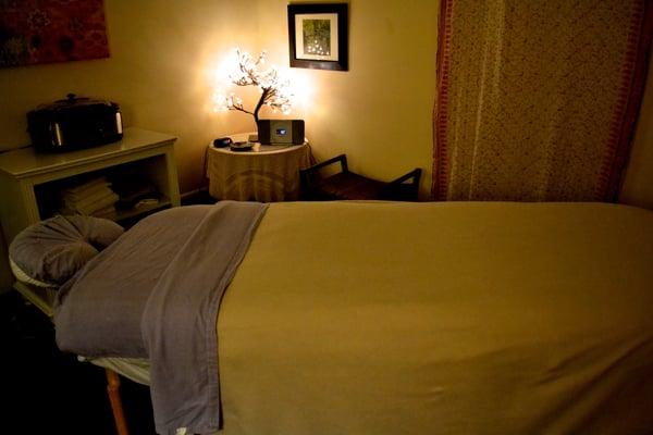 Massage Room at Lotus Tree