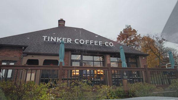 Needing a lil gloomy afternoon pick me up - The Tinker Coffee Firehouse to the rescue!!!