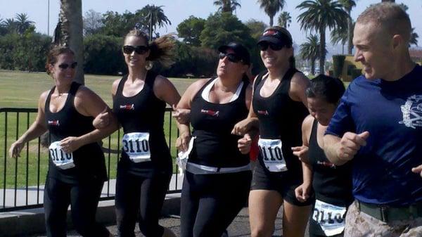 Hard Body Clients in the 2012 Marine Corps Boot Camp Challenge