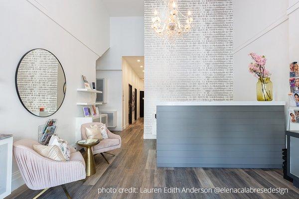 Our Hayes Valley Front Desk and Waiting Area