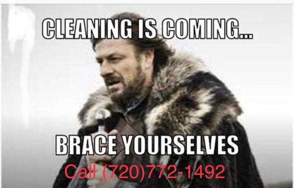 Snow equals mud, call to schedule your cleaning.