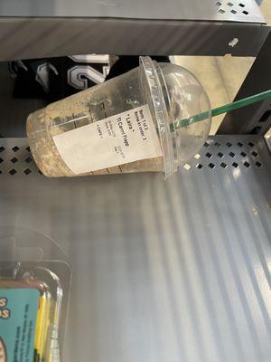 This Starbucks cup been here since May 4, 2024 showing they don't clean their stores up good