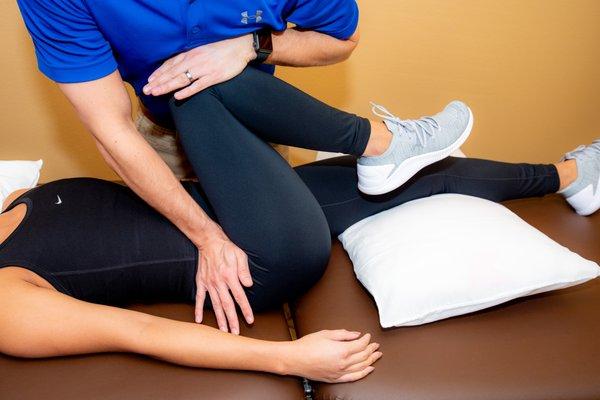 Effective yet gentle Functional Manual Therapy techniques.