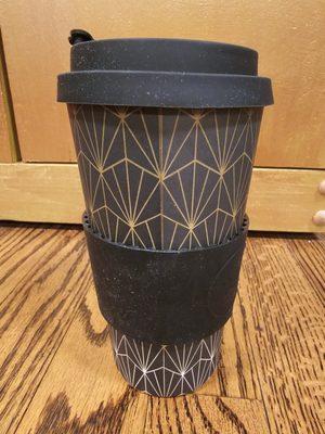 Reusable, compostable hot cups