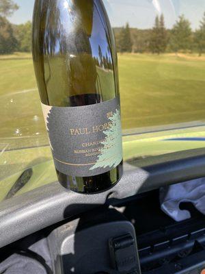 Golfing at SGC and Paul Hobbs Chardonnay.