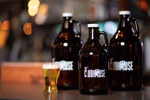 Growlers available to go!