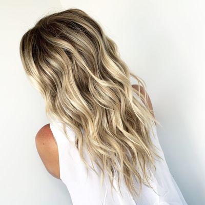 Blonding and balayage