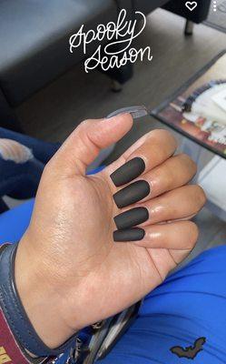 Med Matte Black full set