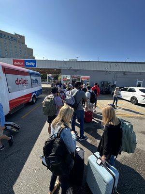 Dollar/Thrifty at PHL airport