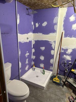 Basement  Bathroom renovation