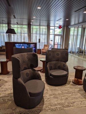 Lobby chairs