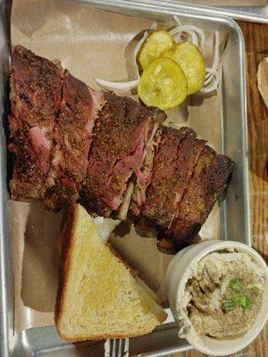 Delicious short ribs, so tender and moist.