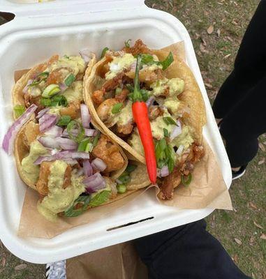 Sisig tacos