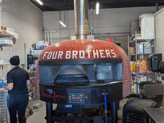 The oven where the magic happens.. (It's actually the employees that make this place so awesome)!