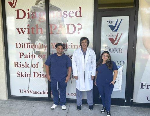 USA Vein Clinics Staff at Fort Myers, FL