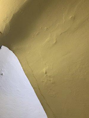 cracks in staircase, structurally unsound