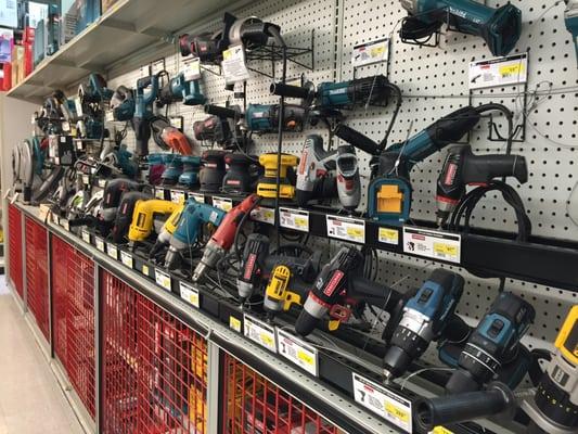 Powertool aisle