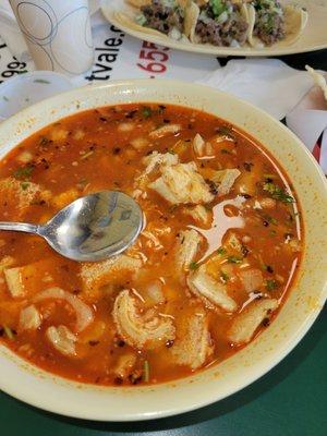 Bowl of menudo