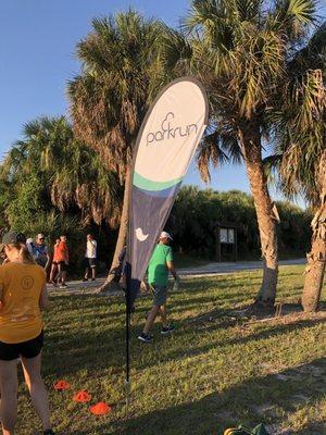 Parkrun sign