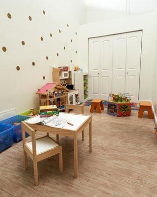 Our childcare room