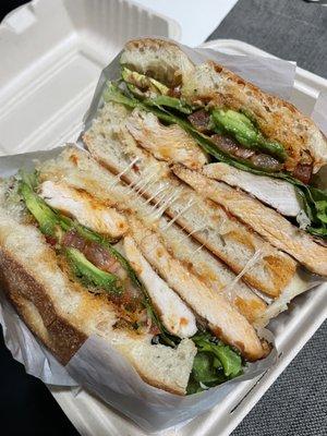 Chicken Grilled Chicken and Avocado Sandwich