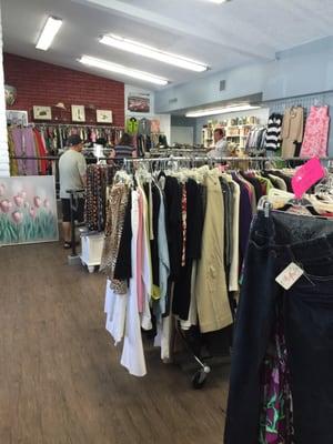 Boutique Clothes section