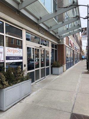 Entrance to the building - Lakeview Pediatrics is on the 3rd floor