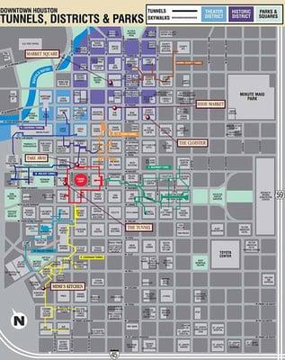 A larger map can be found here: http://damop2010.rice.edu/Houston_Downtown_Map.pdf