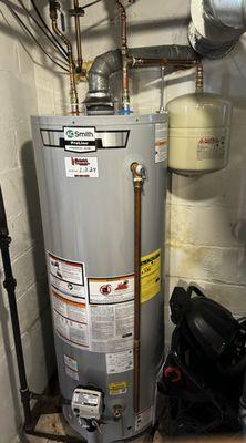 New Hot water heater installed within a day of original unit failed