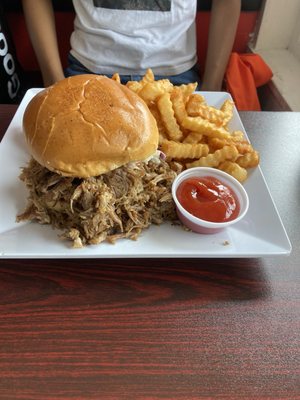 Roasted Pulled Pork Sandwich